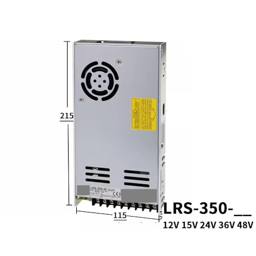 Alimentation 15V 350W avec boîtier profil bas et ventilation active - 3
