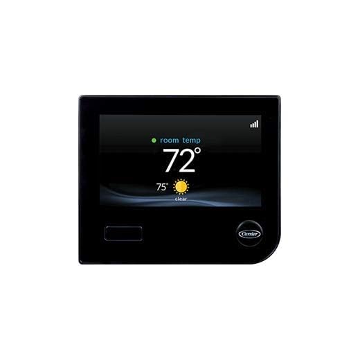 Carrier Infinity SYSTXCCITC01-B Touch Screen Programmable WiFi Thermostat - BLACK