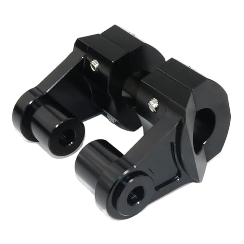 Rehausseurs de guidon 25,4 mm noirs pour moto Kawasaki Vulcan VN 1500 1600 1700