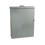 Square D by Schneider Electric HOM1224M125PRBVP Homeline 125 Amp 12-Space 24-Circuit Outdoor Main Breaker Load Center - Value Pack (Plug-on Neutral Ready),
