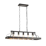 GDFYERD 5-Light Farmhouse Pot Rack