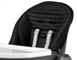 Peg Perego ricambio seduta Stripes Black per Peg Perego Tata Mia Seggiolone