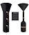 BAG WIZARD Patio Heater Covers with Zipper, Waterproof Outdoor Heater Cover, Dustproof, UV-Resistant, Snow-Resistant, 95"H x 33"D x 19"B, Black
