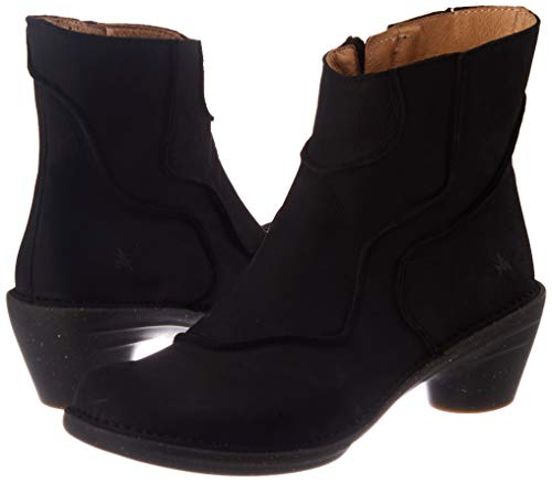 El Naturalista Aqua, Stivaletto Donna, Nero/Nero