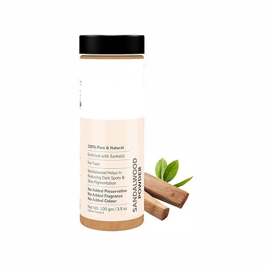 Sandalwood Powder, Chandan Powder All Skin Type for Men and Women -100 gm (3.5oz)