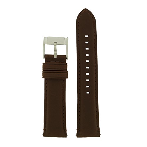 Preisvergleich Produktbild Fossil Uhrenarmband 22mm Leder Braun Uhrband FS-4872 / LB-FS4872