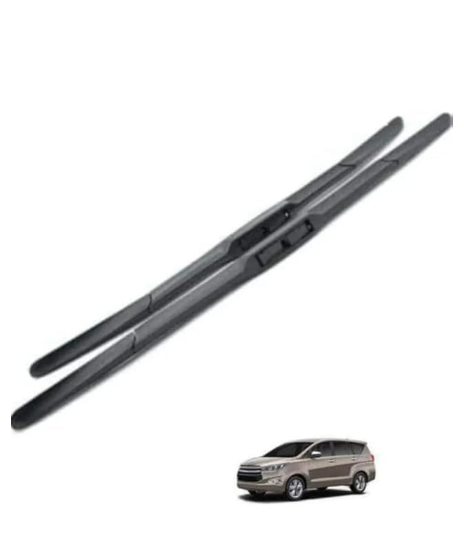 Image of AWB Front Teflon Coated Hybrid Wiper Blades Compatible with Toyota Innova Crysta allroad,Size 26 inch16 inchPack of 2)