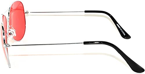 Image of OWL Aviator Pilot Sunglasses for Women and Men Size Medium Gold, Black, Silver, Bronze, Colorful Metal Frame