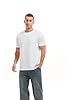 RONOMO Men's Solid Color Comfortable T-Shirt(JS White XXXL) #2