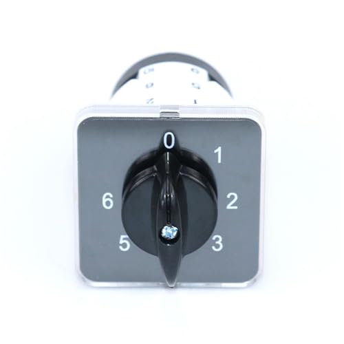 Commutateur rotatif à cames triphasé 20A SZL9-20/0-6.3 pour circuit électrique