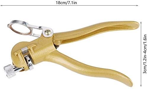 ANCLLO Handsaw Zinc Alloy and Copper Alloy Saw Set Tool Saw Set Pliers Woodwork Hand Tools Sawset Puller DIY Accessories - Image 4