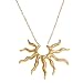 COCEMORINI New 2026 Individualistic Stainless Steel Metal Trendy Sun Pendant Necklace Hot Style Attractive Jewelry Waterproof Accessories Gift Fashion Creative