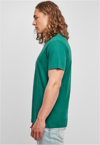 Build Your Brand BB010-Basic Round Neck T-Shirt Camiseta Hombre, Green, L