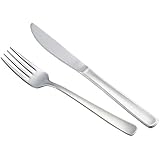 ヨシカワ(Yoshikawa) ナイフ フォーク セット ステンレス 日本製 ステーキナイフ20.6cm・フォーク18cm 3072020