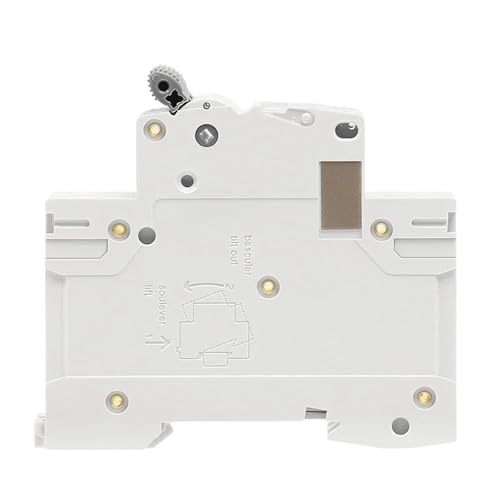 Disjoncteur miniature 4 pôles 25A 6kA pour rail DIN GYM9 AC - 3