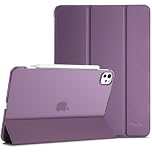 ProCase Smart Case for iPad Pro 11 Inch Case M5 2025/M4 2024(Model: A3357/A3358/A3359/A2836/A2837/A3006), Slim Folio Stand Hard Shell Protective Tablet Cover for 6th/5th Gen iPad Pro 11" -Darkpurple