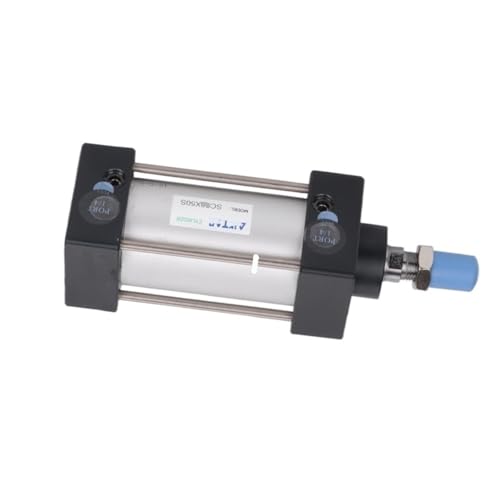 Vérin pneumatique standard double effet SC80 avec course variable de 50 à 250mm