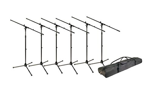 World Tour Microphone Stand, Pack of 6
