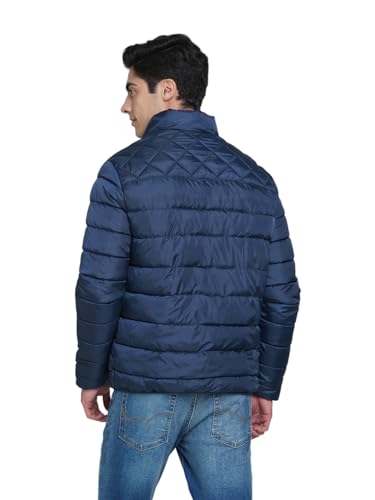 Image of JACK & JONES Men's Polyester Standard Length A-Line Coat