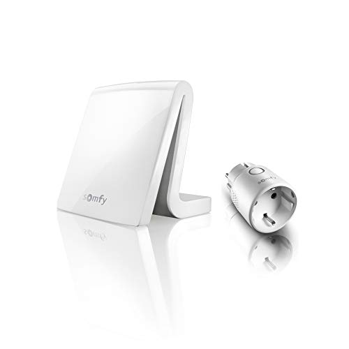 Somfy 2401354 – TaHoma Plus – Smart Home Box met Somfy io stekker– Werkt met Google Assistant & Alexa