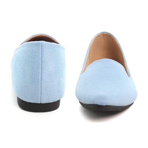 Image of Dear Time Women's Classic Ballets Pointy Toe Flats Comfortable Dress Flats Office Work Shoes