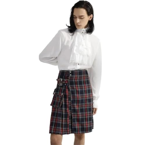 Kilt escocés para hombre falda tradicional utility con tablas highland 2
