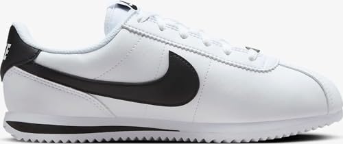 Nike Cortez Big Kids' Shoes (White/Black)2
