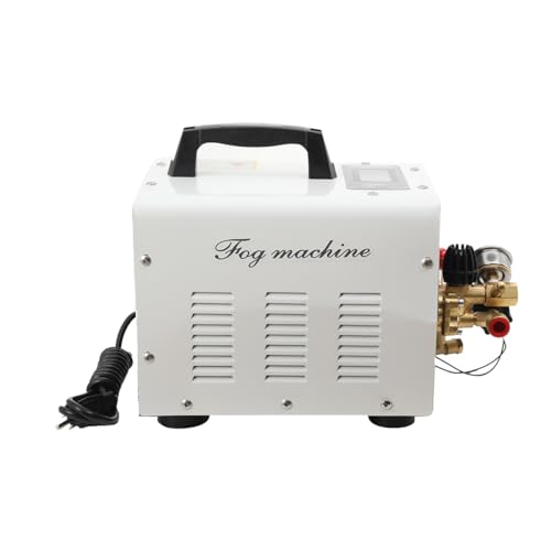 High Pressure Misting System Kit with 20pcs Nozzles, for Outside Patio Greenhouse Misting System, 60BAR/860PSI 1400R/MIN RPM, 180W Mister System