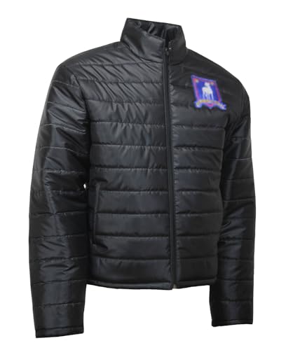 Ted Mens Black Jason Puffer Sudeikis Lasso Jacket3