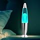 Lavalampe Blau | Lava Lampe | Lavalampe Groß 38 Cm | Lava Lampe Kinder Und Kinder und Erwachsene | Ideal für Meditation | Schlafzimmer, Wohnzimmer, Wohnzimmerdekoration | Originelles Geschenk