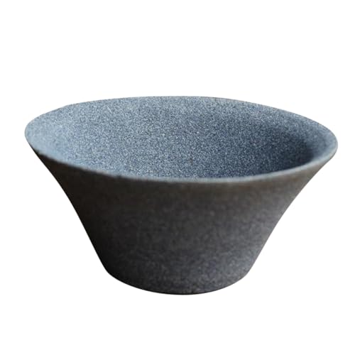 Happyyami Taza de Filtro de Té Cerámica No Porosa Filtro Cerámico para Infusión de Té Tamaño Estándar Base Gruesa Accesorio para Café en Hogar y Oficina