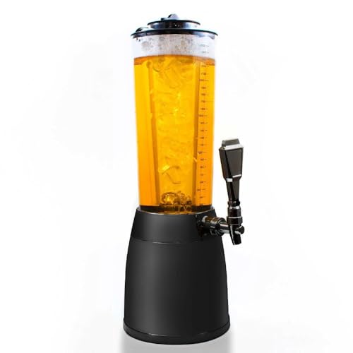 XXL Biersäule 2,7L Zapfsäule mit Zapfhahn der Kult Biertower...