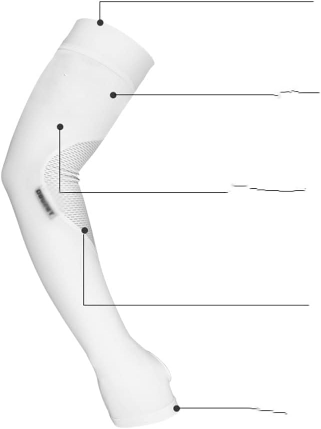 HBJWOV Ice Sleeve Men and Women Cycling Fishing Driving Running Large Size Ice Silk Sleeve Sleeve Arm Guard(E,Large)