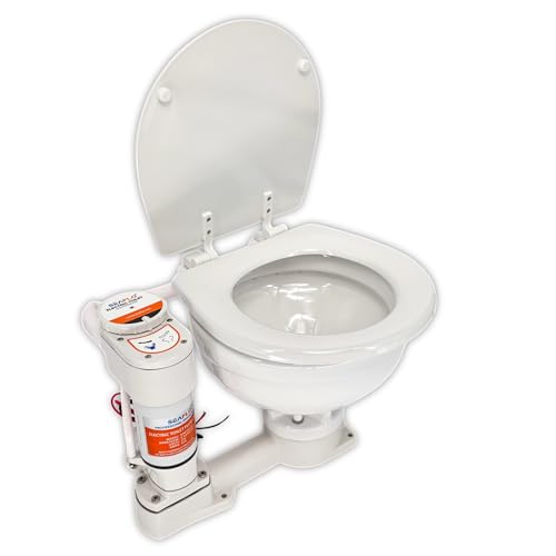 SEAFLO Electric Twist Flush Compact