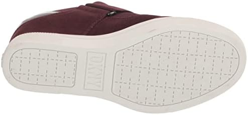 DKNY Women's Comfortable Classic Slip-on Sneaker Heeled Sandal, Bordeaux, 8.5 | Image 3