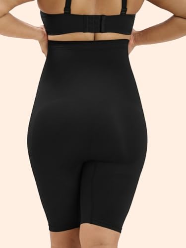 Image of UNDERNEAT Classic Series High-Waist Tummy Control Shapewear Shorts | Seamless and Invisible Body Shaper | Tummy Tucker and Thigh Shaping Shorts | Provides Medium Compression