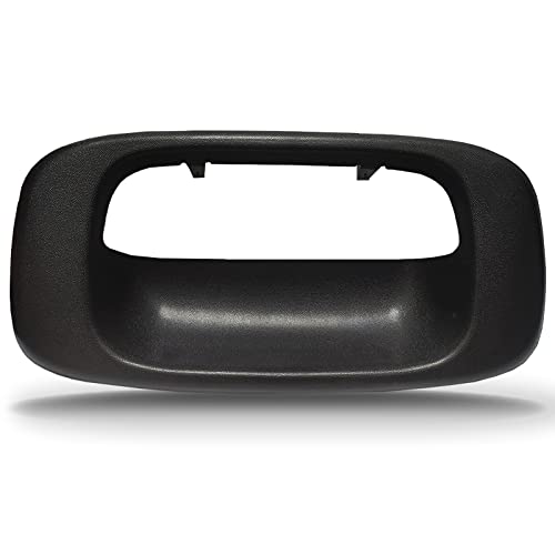 N232426400 - Tailgate May Open Unexpectedly - 2020-2024 Chevrolet Silverado 2500, 3500, GMC Sierra 2500 & 3500 5 SYOAUTO Tailgate Handle Bezel Trim Fits for 1999-2007 Chevy Silverado GMC Sierra 1500 2500 3500 Black Textured Replaces# 15228539, 15228540, GM1916102, GM15046512