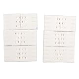 lyrlody Toilettenpads, Nachfüllungen aus Löslichen Fasern mit Integriertem Reiniger, 12er-Pack für Toilettenbürstenstab, Badewanne und Glasspiegel (Lavendel)