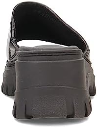 ZODIAC Womens Halle Slide Sandal, Black, 8.5 US | Image 4