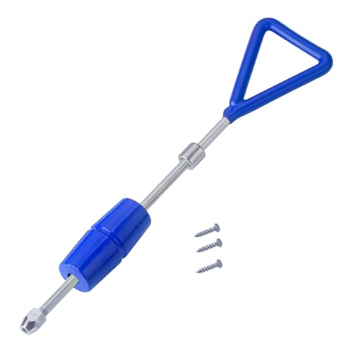 Image of 1 LB Slide Hammer with 3 Screw Tips,Dent Puller Slide Hammer Kit Auto Body Repair Tool Sliding Work DIY, One Piece Shaft /Handle for Strength (bLue)