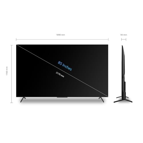 Image of PHILIPS 217 cm (85 inch) 8101 Series 4K Ultra HD Smart QLED Google TV 85PQT8101 /94
