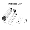 SEASON E-Bike Batterie de Vélo électrique 36V 10.4Ah / 14.5Ah / 15.6Ah / 18.2Ah XH370-10J Lithium-ION Battery pour E-Vélo MiFa Rex Aldi Phylion Zhenlong/ZL1010-F #5