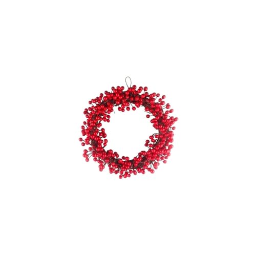 Couronne de Noël extérieure 35cm décorations de Noël pour porte et cour