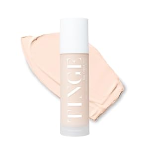 Tinge Tint Body Makeup, Lasts Up to 48 Hours, Medium Coverage Cream With Amino Acids, Hyaluronic Acid & Lysine, Semi Matte Finish, Water & Transfer Resistant, Fragrance Free, 3.38 Fl Oz – Fair Cool