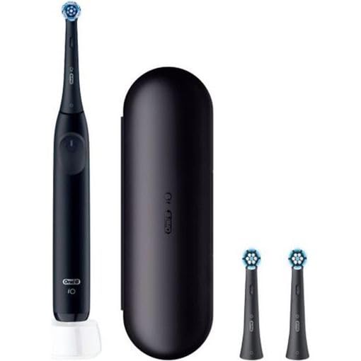 Cepillo dental ORAL B iO 2 Negro funda de viaje | viaje + 2 recambios, Negro