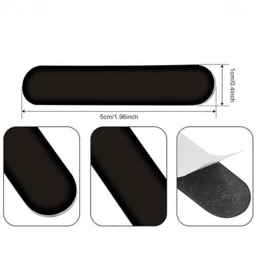 GSHLLO 20 Pcs 3g Pickleball Lead Tape Adhesive Lead Tape Strip Weighted Lead Strip Golf Paddle Edge Lead Tape Sticky Lead Tape Racket Lead Weight Tape for Tennis Golf Clubs - Image 3