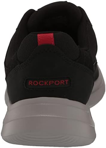 Rockport Men's Patterson UBal Sneaker, Black, 9.5 | Image 2