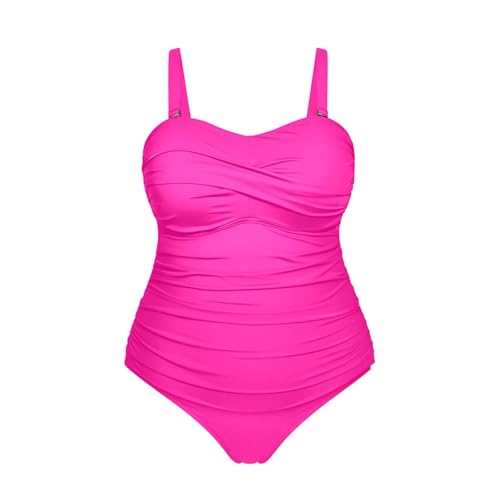 Maillot de bain ventre plat grande taille dissimulant les formes - 5