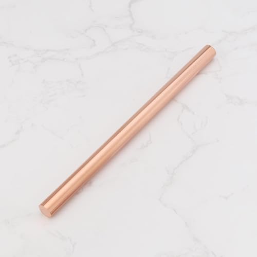 OTOTEC Rundstab aus Reinem Rotkupfer 1,2cm Durchmesser 20cm Länge Suchstäbe Goldstäbe Erkennen Kupferdrahtstäbe Zum Aufspüren von Metall Zum Drehen von Zinkstäben DIY-Modellbau