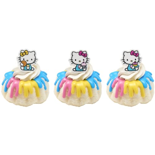 Decopac 47798 Hello Kitty® Rings, Cupcake Decorations Featuring Hello Kitty And Mimmy thumb #10
